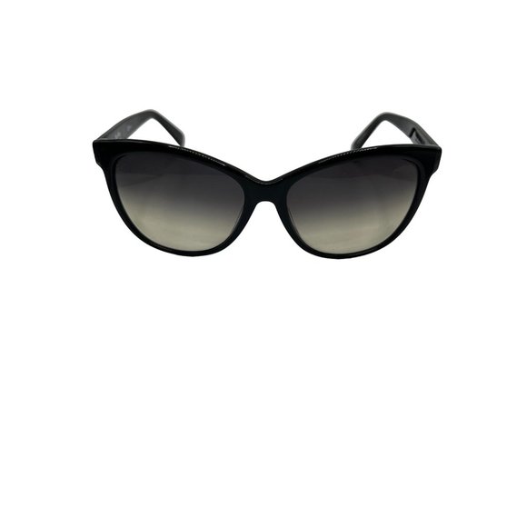 Max Mara Black Thin Sunglasses Size Medium Prescription Extra Lenses Case main image 7